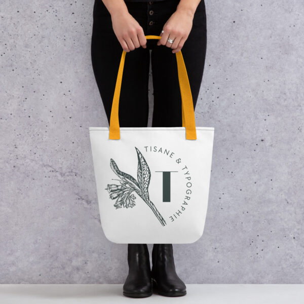 le tote bag tisane & typographie